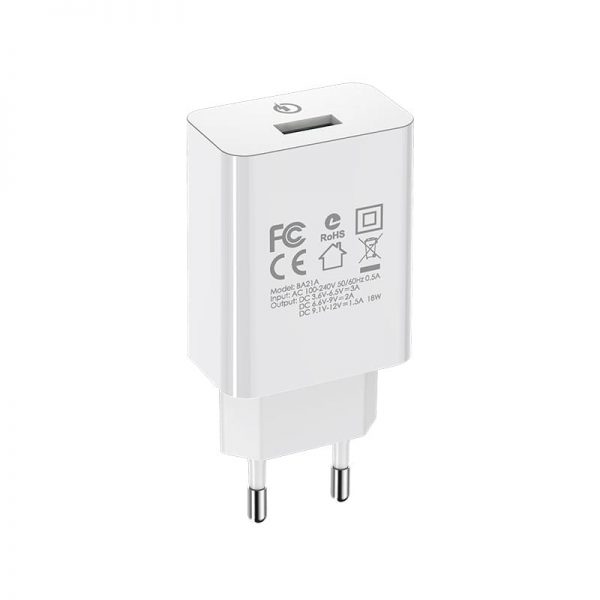 شارژر فست بروفون مدل BA21A QC3.0 18W 3A - 4