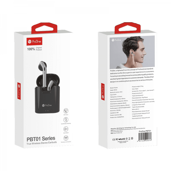 عکس جعبه هدفون بی سیم پرووان مدل PBT01