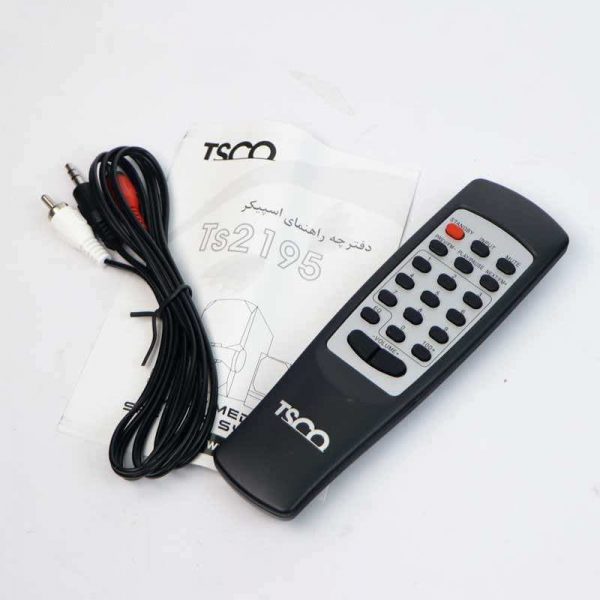 دفترچه راهنمای اسپیکر برقی تسکو مدل TS 2195