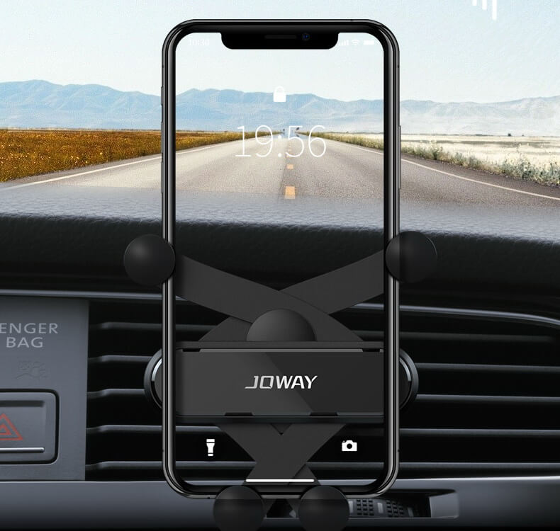 Joway ZJ22 Phone Holder (1) هولدر گوشی موبایل جووی مدل ZJ22 روی دریچه کولر