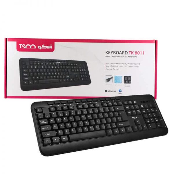 جعبه کیبورد تسکو مدل TK 8011