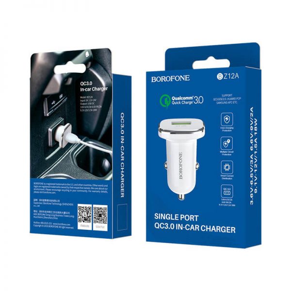 [ufi شارژر فندکی بروفون مدل BZ12A Lasting Power QC3.0