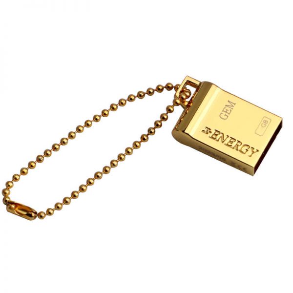 فلش مموری ایکس انرژی مدل Golden GEM ظرفیت 16 گیگابایت