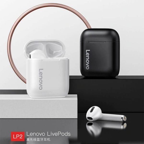هندزفری بلوتوثی لنوو مدل LivePods LP2 - 3