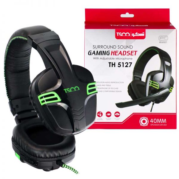 جعبه هدست گیمینگ تسکو مدل TH 5127