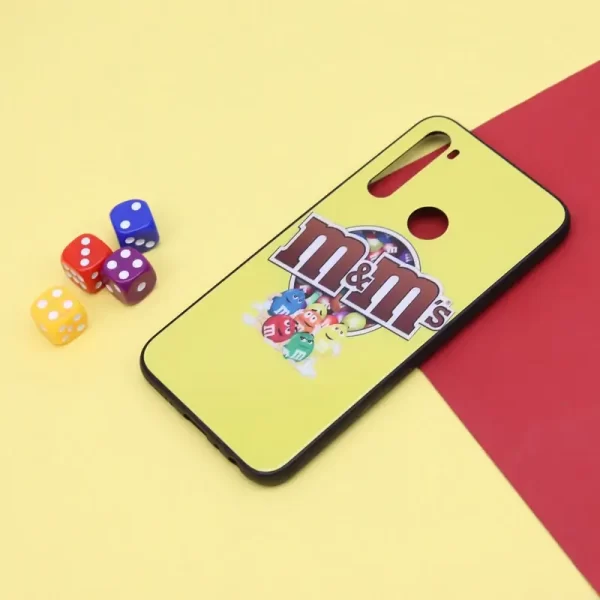 قاب گوشی شیائومی نوت 8 دخترانه شکلات m&m