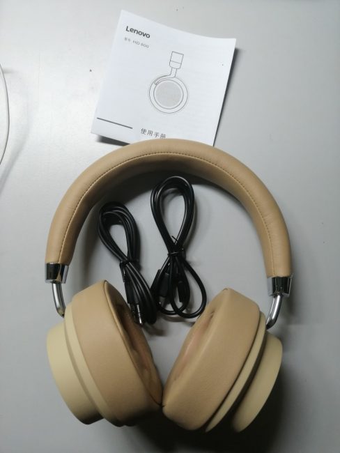 هدفون بی سیم لنوو مدل HD800 طلایی
