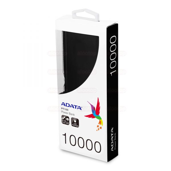 جعبه پاور بانک ADATA PT100