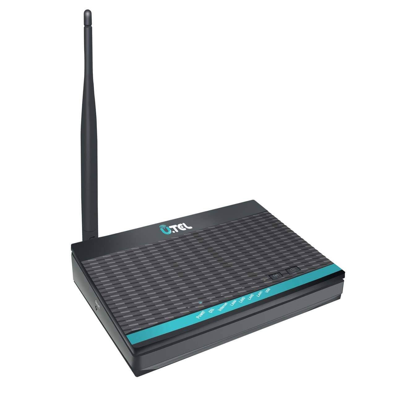 U.TEL A154 Wireless ADSL2+ Modem Router (1) مودم یوتل A154