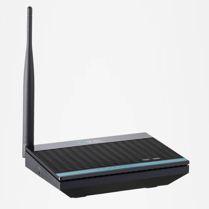 U.TEL A154 Wireless ADSL2+ Modem Router (4) مودم یوتل A154 مشکی
