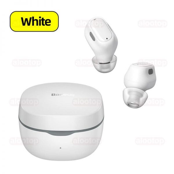 هدفون بلوتوثی باسئوس Encok WM01 سفید