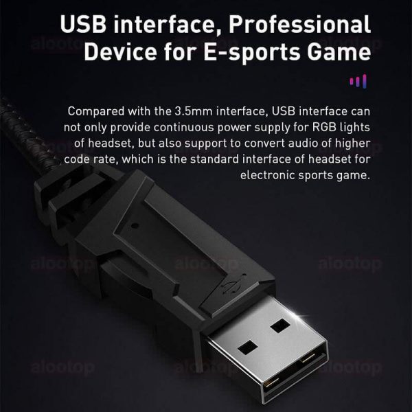 پورت هدفون گیمینگ باسئوس GAMO D05