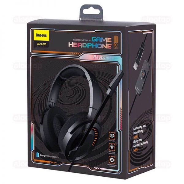 جعبه هدفون گیمینگ باسئوس GAMO D05