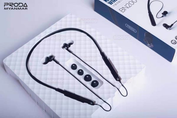 محتویات جعبه هدفون بی سیم پرودا مدل PD-BN200