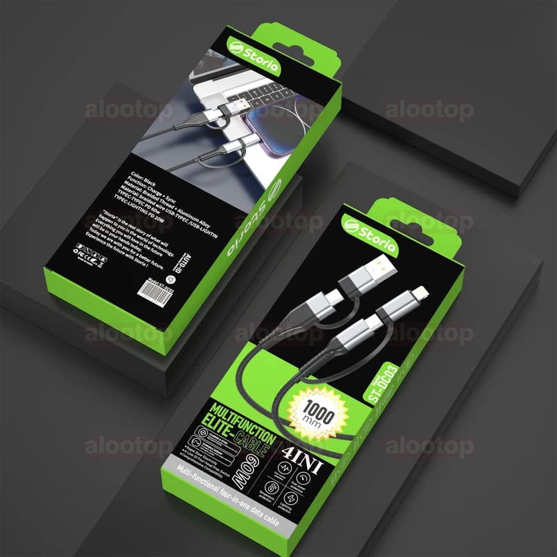 Storia ST-DC03 4 in 1 Cable (11) جعبه کابل استوریا مدل ST-DC03