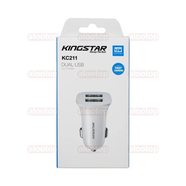 جعبه شارژر فندکی کینگ استار مدل KC211