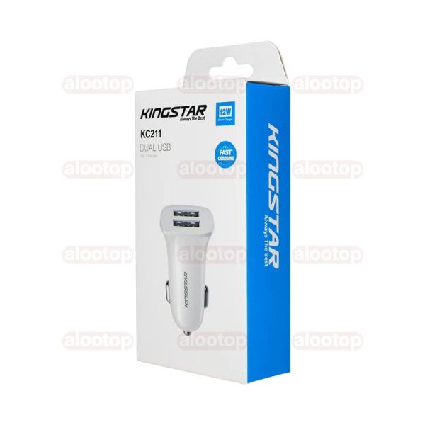 جعبه شارژر فندکی کینگ استار مدل KC211