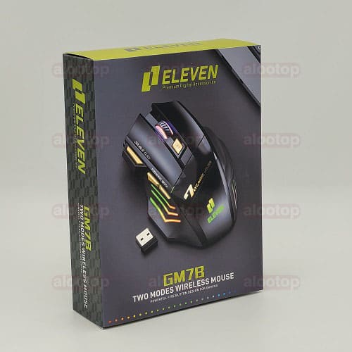 ELEVEN GM7B WIreless Gaming Mouse (4) جعبه ماوس گیمینگ ایلون GM7B