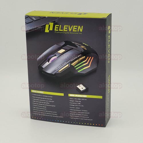 ELEVEN GM7B WIreless Gaming Mouse (5) جعبه ماوس گیمینگ ایلون GM7B