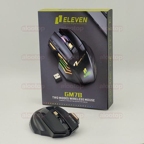 ELEVEN GM7B WIreless Gaming Mouse (6) جعبه ماوس گیمینگ ایلون GM7B